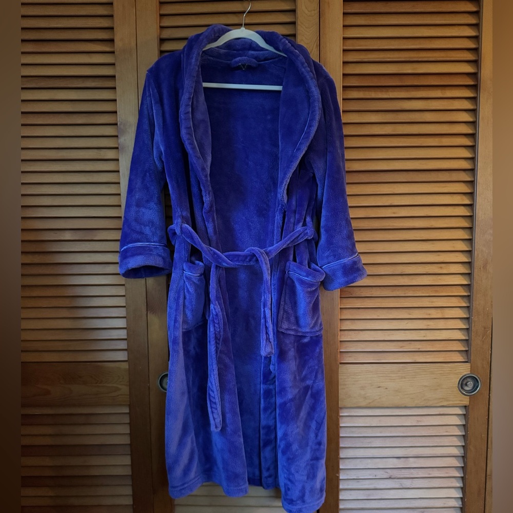 Plush Purple Bathrobe